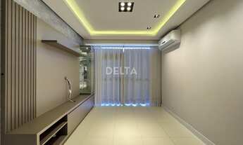 Imagem 7: Belíssimo apartamento de 02 quartos, semimobiliado, 01 banho social e 02 vagas individuais