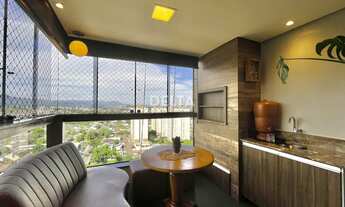 Imagem 4: Apartamento semimobiliado, com uma linda vista panorâmica do bairro Jardim Mauá em Novo Ha