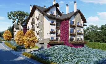 Imagem 2: Apartamento em Gramado com 2 dormitórios Residencial Villa das Hortênsias na Vila Suíça