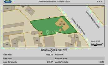 Imagem: Amplo terreno plano localizado na Avenida