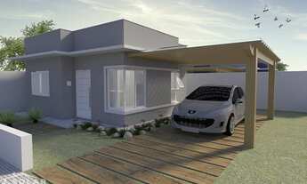 Imagem: Casa 2 dormitórios, tipo contemporânea