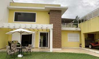 Imagem: Linda casa mobiliada, terraço com piscina