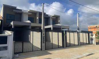 Imagem 2: Sobrados em construção no bairro Santa Terezinha, em Gaspar