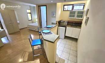 Imagem 2: Flat com 1 dormitório, 45 m² - venda por R$ 250.000,00 ou aluguel por R$ 2.745,00/mês - Ce