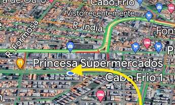 Imagem 3: Apartamento com 3 dormitórios para alugar, 110 m² por R$ 3.700,00/mês - Braga - Cabo Frio