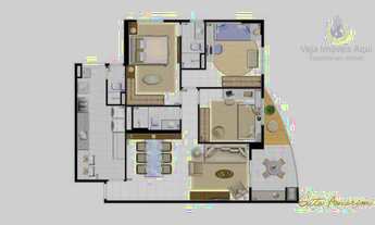 Imagem 2: Apartamento com 3 dormitórios à venda, 97 m² por R$ 700.000,00 - Centro - Nova Iguaçu/RJ