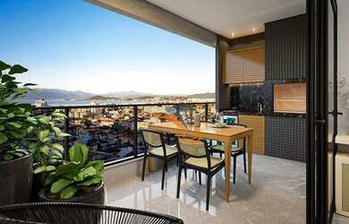 Imagem 4: Apartamento com 3 dormitórios à venda, 115 m² por R$ 994.036,93 - Capoeiras - Florianópoli