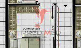 Imagem 5: SOBRADOS COM 2 DORMITÓRIOS À VENDA, A PARTIR R$ 449.989,10 - BAIRRO SERRARIA - SÃO JOSÉ/SC