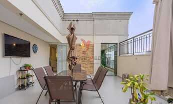 Imagem 2: Cobertura a venda no Morumbi com 104 m2, duas vagas de garagem