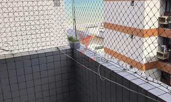 Imagem 3: Apartamento em Manaíra . Com varanda e vista parcial do mar. Dependência