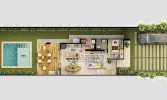 Imagem 4: Lançamento de Casas no Eusébio, Guaribas.Ceará . Duplex com 3 e 4 Suites