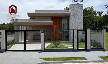 Imagem 2: Linda casa moderna com 3 suítes e área gourmet – São José/SC - Brasil