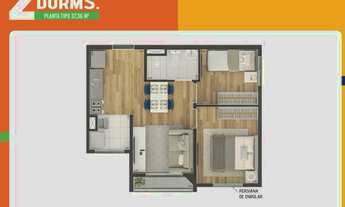 Imagem 4: Apartamento para vender no Condomínio Link Sapopemba