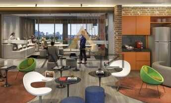 Imagem 7: Studios de 21 a 27m² e 34m² e 1 dorm de 32 a 39m²