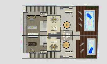 Imagem 7: Sobrado Triplex com Piscina