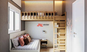 Imagem 7: Petra Square, 2 dormitórios, 1 banheiros, 1 vaga na garagem, 46M² de Área Construída