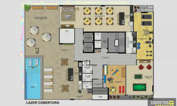 Imagem 3: 3 quartos Praia do Morro com área de lazer Mantova