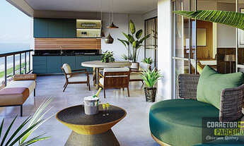 Imagem 3: Frente mar com área de lazer completa Spazio Azuli 4 quartos