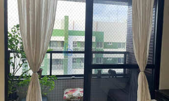 Imagem 2: Luzes do Farol apartamento Último Andar 3/4, suíte e Varanda