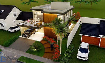 Imagem 2: Terras Alphaville 2 Casa com fino acabamento na Sombra Barra