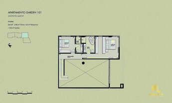Imagem 5: Apt. Bairro Coqueiros em Florianópolis