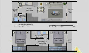 Imagem 5: Sobrado de meio com Garden Privativo