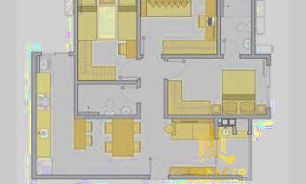 Imagem 7: APT. 3 Dormt. 1 Suíte