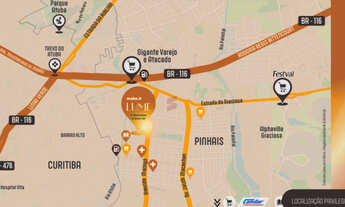 Imagem 2: APARTAMENTO com 2 dormitórios à venda por R$ 304.948,11 no bairro Atuba - PINHAIS / PR