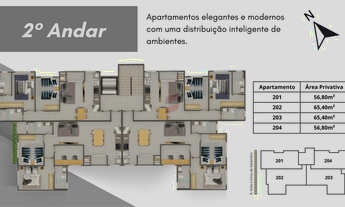 Imagem 4: APARTAMENTO com 2 dormitórios à venda por R$ 349.000,00 no bairro Estância Pinhais - PINHA