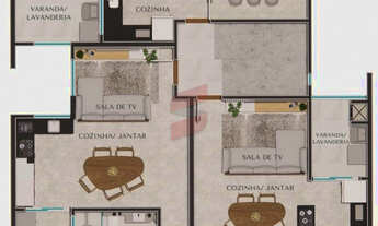Imagem 4: APARTAMENTO com 3 dormitórios à venda por R$ 440.000,00 no bairro Parque da Fonte - SÃO JO