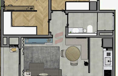 Imagem 7: APARTAMENTO com 2 dormitórios à venda com 71.1m² por R$ 330.000,00 no bairro Atuba - PINHA