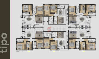 Imagem 6: APARTAMENTO com 3 dormitórios à venda por R$ 458.000,00 no bairro Centro - PINHAIS / PR