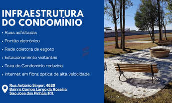 Imagem 2: TERRENO EM CONDOMÍNIO à venda com 129.62m² por R$ 162.381,00 no bairro Campo Largo da Rose