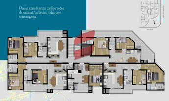 Imagem 5: APARTAMENTO com 2 dormitórios à venda com 168.96m² por R$ 720.000,00 no bairro Caiobá - MA