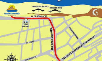 Imagem 6: Terreno a Venda no bairro Canoa Quebrada - Aracati, CE