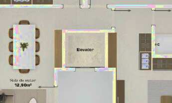 Imagem 6: Apto cobertura em Camboriú, bairro São Francisco na planta