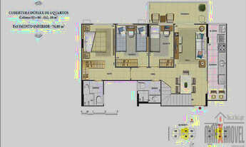 Imagem 5: Cobertura Dúplex à venda no Méier de 4 quartos 3 vagas! Novo