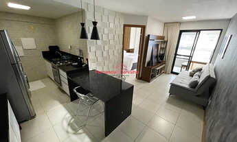 Imagem: Quarto e sala com vista mar