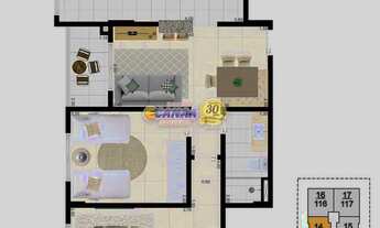 Imagem 5: Apartamento com 2 dorms, Jardim Praia Grande, Mongaguá - R$ 445 mil, Cod: 11081