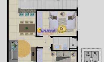 Imagem 5: Apartamento com 2 quartos, Jardim Praia Grande, Mongaguá - R$ 533 mil, Cod: 11089