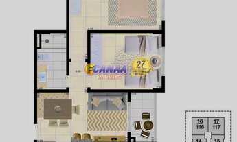 Imagem 5: Apartamento com 2 quartos, Jardim Praia Grande, Mongaguá - R$ 520 mil, Cod: 11098