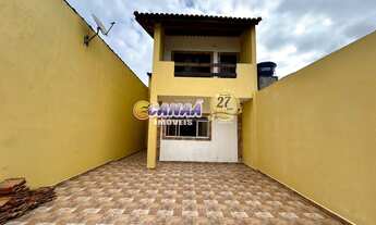 Imagem 1: Sobrado com 4 quartos, Balneário Itaguai, Mongaguá - R$ 295 mil, Cod: 11729