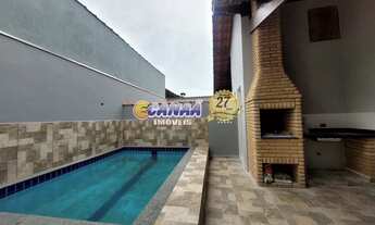 Imagem 2: Casa com 3 quartos, Balneário Itaguai, Mongaguá - R$ 489 mil, Cod: 12294