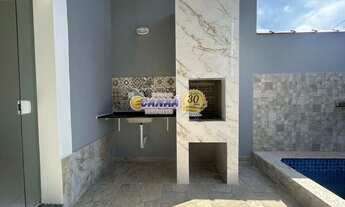 Imagem 4: Casa com 3 quartos, Parque Balneário Comodoro, Mongaguá - R$ 500 mil, Cod: 12310