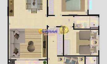 Imagem 6: Apartamento com 2 quartos, Centro, Mongaguá - R$ 375 mil, Cod: 12515