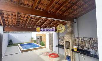 Imagem 6: Casa à venda em Mongaguá-SP - Nova com piscina e área gourmet!!