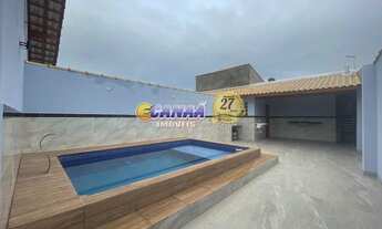 Imagem 2: Casa em Mongaguá-SP - Linda com piscina e espaço gourmet!!