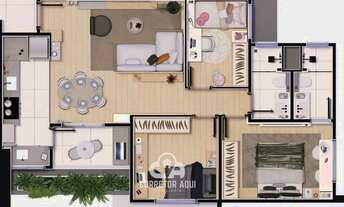 Imagem 5: Apartamento a venda 3 Dormitórios com Suíte – Allegro Residencial Americana SP, Bairro São