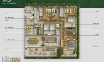 Imagem 7: A Vista Mais Deslumbrante de São Paulo: Apartamento de Luxo em Moema, 373 m2, 4 Suítes, 5