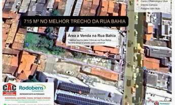 Imagem 6: Vendo área de 715 m² Rua Bahia melhor trechoi